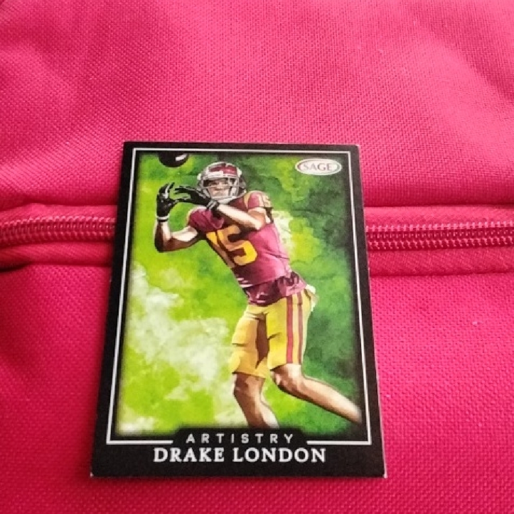 2022 SAGE Artistry - #46 Drake London (RC)